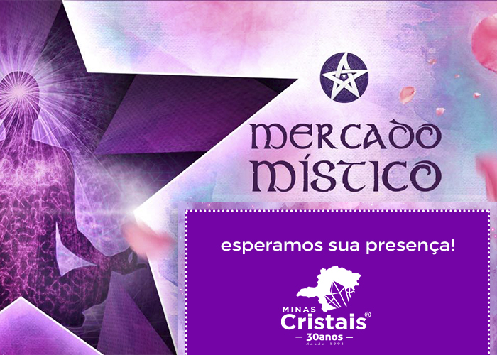 Minas Cristais no Mercado Místico