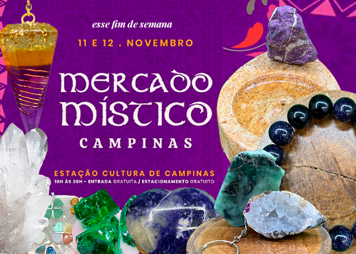 Mercado Místico 2021 - Minas Cristais te espera!