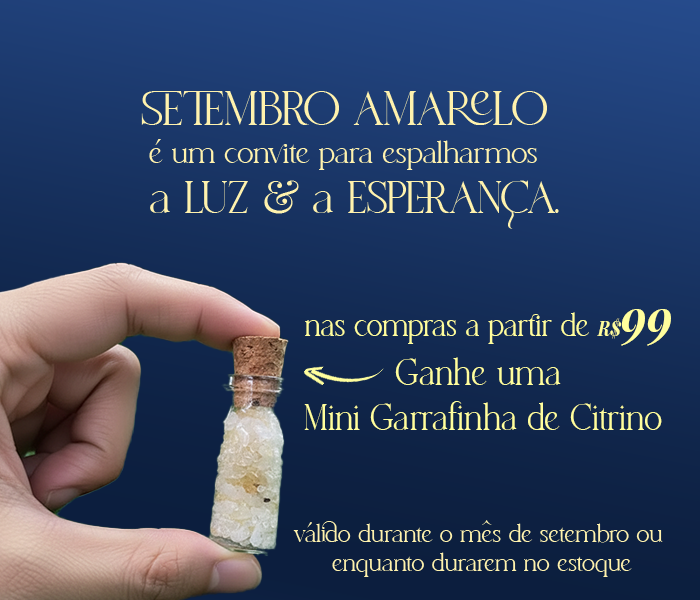 Setembro Amarelo: Acenda Sua Luz Interior com a Energia Solar do Citrino